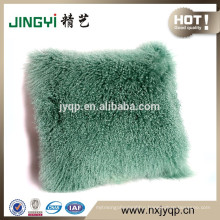 Wholesale Tibetan Mongolian Lamb Fur Soft Wool Throw Pillow Case